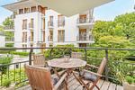 Terrasse - Delbrück-Villen - Haus 1 D101 - Top-Hundeurlaub