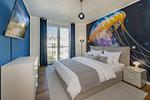 Schlafzimmer - Ferienwohnung Goldfisch mit Balkon, Wellness- und Kinderspielbereich - Top-Hundeurlaub