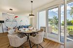 Küche / Küchenzeile - Ferienwohnung Goldfisch mit Balkon, Wellness- und Kinderspielbereich - Top-Hundeurlaub