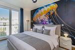 Schlafzimmer - Ferienwohnung Goldfisch mit Balkon, Wellness- und Kinderspielbereich - Top-Hundeurlaub