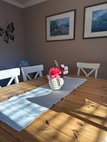Wohn- und Essbereich im Ferienhaus Sunny in Råda - Ferienhaus Sunny - Top-Hundeurlaub