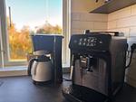 Kaffeevollautomat in der Küche des Ferienhauses Sunny - Ferienhaus Sunny - Top-Hundeurlaub