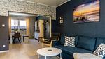 Ess- und Wohnbereich - Ferienhaus Westerstraße - Top-Hundeurlaub