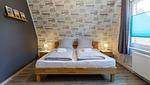 Doppelbett - Ferienhaus Westerstraße - Top-Hundeurlaub