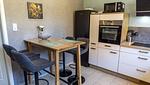 Küche mit Esstisch - Ferienhaus Westerstraße - Top-Hundeurlaub