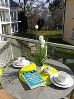 Balkon - Villa Granitz Wohnung 29 - Top-Hundeurlaub