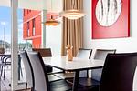 Wohnzimmer mit Blick zum Essbereich - Promenadenvilla 23 Wohnung 07 - Top-Hundeurlaub