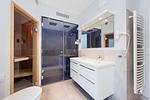 Badezimmer mit Dampfbad und Sauna - Promenadenvilla 23 Wohnung 07 - Top-Hundeurlaub