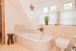Badezimmer - Hüs Langlütjen - Top-Hundeurlaub