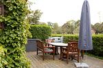 Terrasse - Hüs Langlütjen - Top-Hundeurlaub