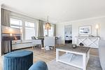 Wohnzimmer - Haus Weissenburg Whg. EG West - Top-Hundeurlaub