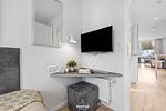 Schlafzimmer - Ferienwohnung Stranddistel Priwall Travemünde - Top-Hundeurlaub