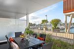 Balkon - Ferienwohnung Hafenkante Priwall Travemünde - Top-Hundeurlaub