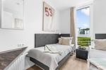 Schlafzimmer - Ferienwohnung Hafenkante Priwall Travemünde - Top-Hundeurlaub