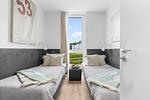 Schlafzimmer - Ferienwohnung Reedezeit Priwall Travemünde - Top-Hundeurlaub
