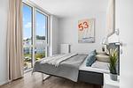 Schlafzimmer - Ferienwohnung Muschelsucher Priwall Travemünde - Top-Hundeurlaub
