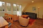 Sitzecke mit Balkonblick - Fasanenweg 2 b, Whg. 3 - Top-Hundeurlaub
