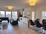 Wohnzimmer - Ferienapartment mit drei Schlafzimmern in Strandnähe - Top-Hundeurlaub
