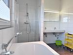 Badezimmer - Ferienapartment mit drei Schlafzimmern in Strandnähe - Top-Hundeurlaub
