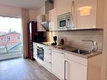 Küche / Küchenzeile - Ferienapartment mit drei Schlafzimmern in Strandnähe - Top-Hundeurlaub