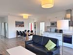 Wohnzimmer - Ferienapartment mit drei Schlafzimmern in Strandnähe - Top-Hundeurlaub