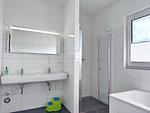 Badezimmer - Ferienapartment mit drei Schlafzimmern in Strandnähe - Top-Hundeurlaub
