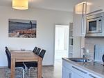Küche / Küchenzeile - Ferienapartment mit drei Schlafzimmern in Strandnähe - Top-Hundeurlaub