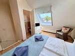 Schlafzimmer - Rosenmeer - Top-Hundeurlaub