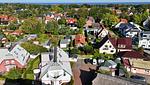 Vogelperspektive - Rosenmeer - Top-Hundeurlaub