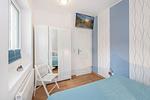 Schlafzimmer - Ferienhaus Waldhaus 5 mit Sauna und Terrasse mit Grill - Top-Hundeurlaub