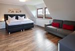 Schlafzimmer - Alt Westerland Hüs - Top-Hundeurlaub