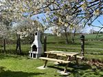 Grillbereich - Reethaus Vilmnitz - Fewo "Muglitz" - Top-Hundeurlaub