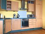 Küche / Küchenzeile - Meerblickvilla "Prinz Heinrich" - Appartement 4 - Top-Hundeurlaub