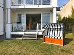 Terrasse - Meerblickvilla "Prinz Heinrich" - Appartement 4 - Top-Hundeurlaub