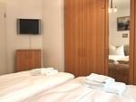 Schlafzimmer - Meerblickvilla "Prinz Heinrich" - Appartement 4 - Top-Hundeurlaub