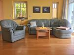 Wohnzimmer - Meerblickvilla "Prinz Heinrich" - Appartement 4 - Top-Hundeurlaub