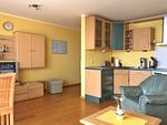 Wohnzimmer - Meerblickvilla "Prinz Heinrich" - Appartement 4 - Top-Hundeurlaub