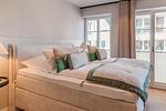 Schlafzimmer - Hüs Hallig Luk Wohnung 2 - Top-Hundeurlaub