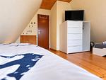 Schlafzimmer - Greetjenhaus Kluntje - Top-Hundeurlaub