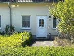 Fassade / Eingang - Ferienwohnung 2 im Haus "Zum Strande" - Top-Hundeurlaub
