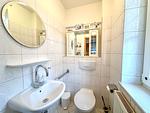 Gäste-WC - Ferienwohnung 2 im Haus "Zum Strande" - Top-Hundeurlaub