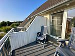 Balkon - Ferienwohnung 2 im Haus "Zum Strande" - Top-Hundeurlaub
