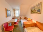 Schlafzimmer - Ferienwohnung 2 im Haus "Zum Strande" - Top-Hundeurlaub