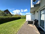 Terrasse - Ferienwohnung 2 im Haus "Zum Strande" - Top-Hundeurlaub
