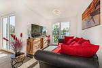 Wohnzimmer - Ferienwohnung Pia mit Fitness, Sauna  und Freizeitbereich - Top-Hundeurlaub