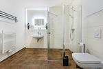 Badezimmer - Ferienwohnung Pia mit Fitness, Sauna  und Freizeitbereich - Top-Hundeurlaub