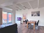 Wohnzimmer - Charmantes Ferienapartment mit Kamin - Top-Hundeurlaub