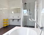Badezimmer - Charmantes Ferienapartment mit Kamin - Top-Hundeurlaub