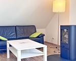 Wohnzimmer - Charmantes Ferienapartment mit Kamin - Top-Hundeurlaub