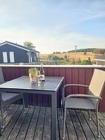 Terrasse - Ferienhaus Bergquartier St. Andreasberg im Harz - Top-Hundeurlaub